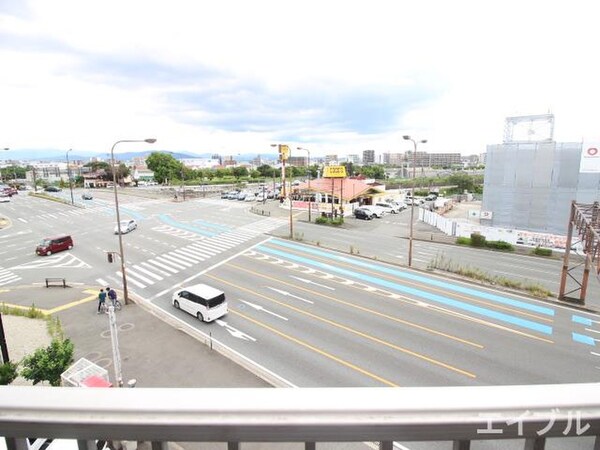 室内からの展望