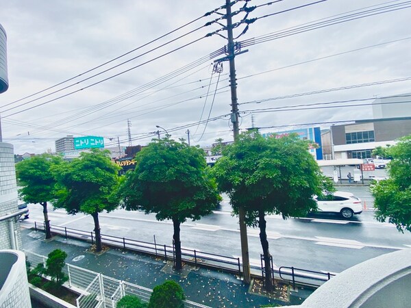 室内からの展望