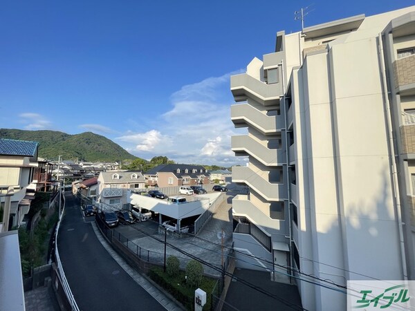 室内からの展望