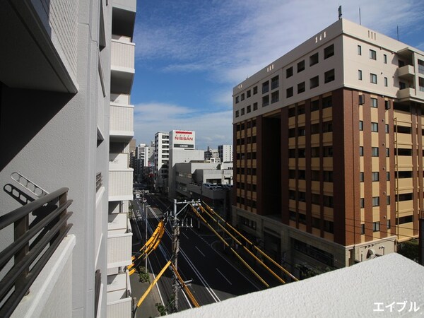 室内からの展望