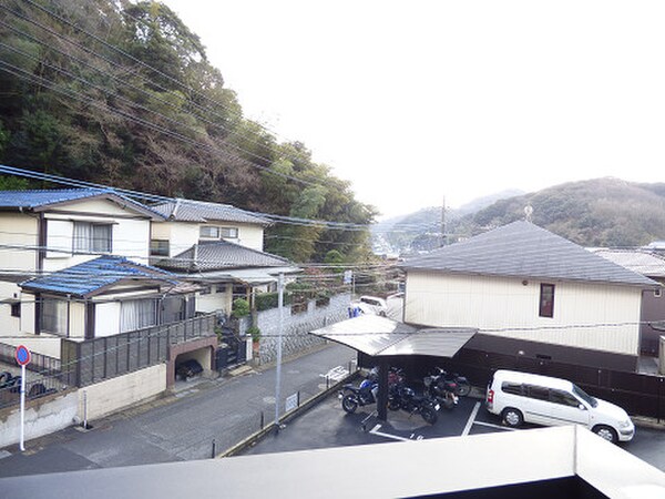室内からの展望
