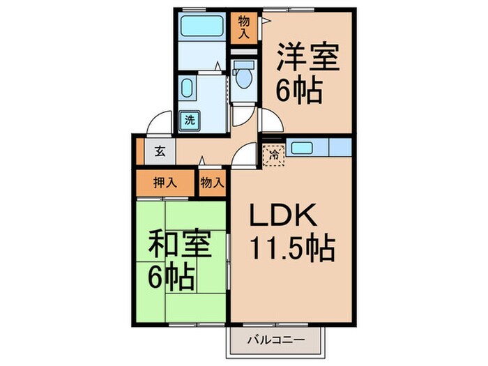 ＣＡＳＡ‘９９の間取り図