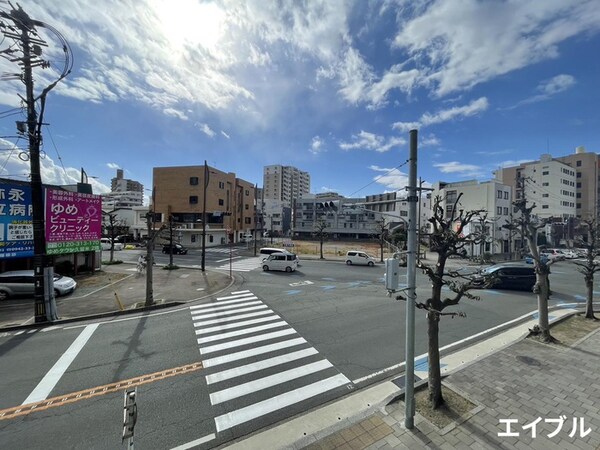 室内からの展望