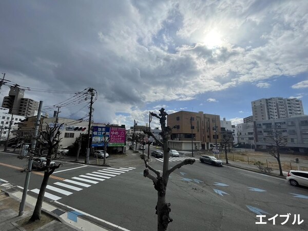 室内からの展望