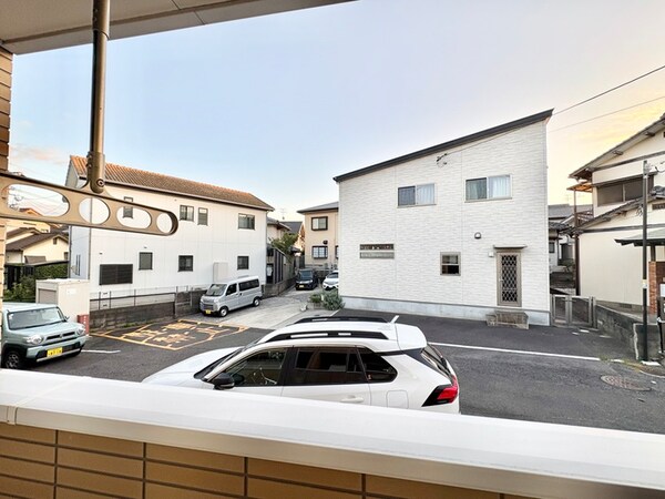 室内からの展望