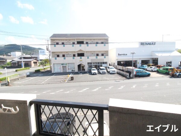 室内からの展望