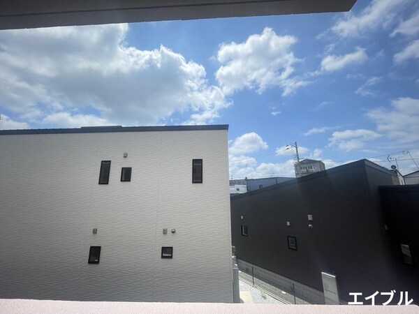 室内からの展望