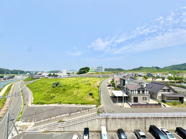 室内からの展望