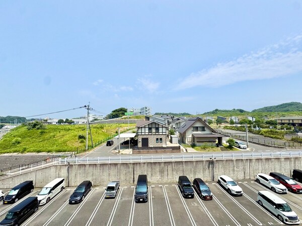 室内からの展望