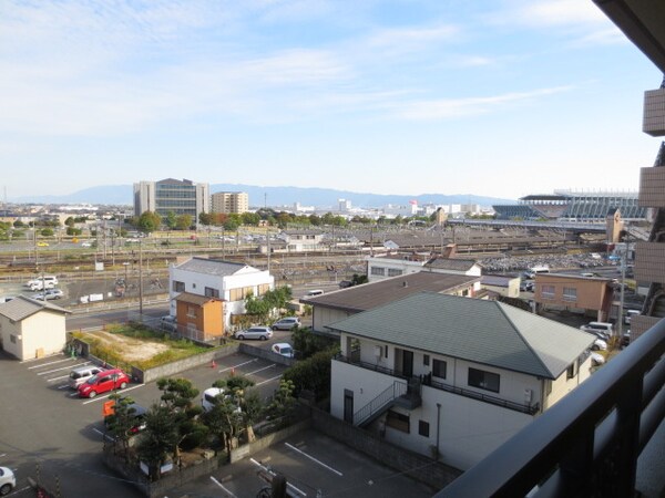 室内からの展望