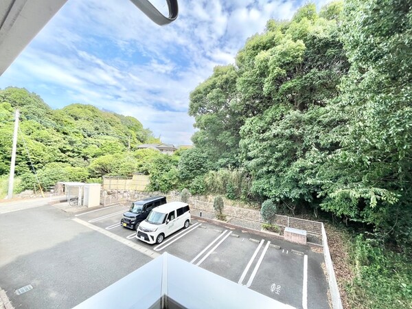 室内からの展望