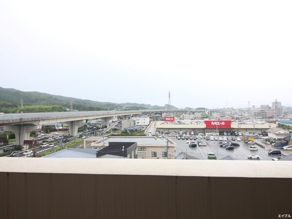 室内からの展望