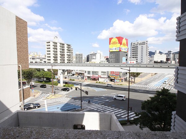 室内からの展望