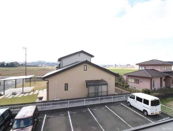 室内からの展望