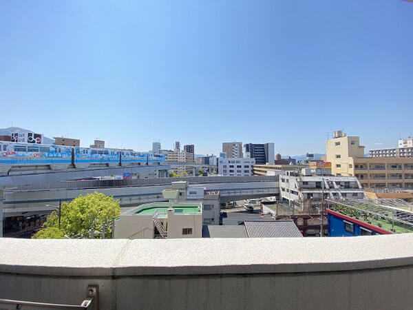 室内からの展望
