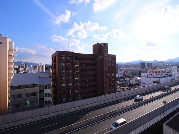 室内からの展望