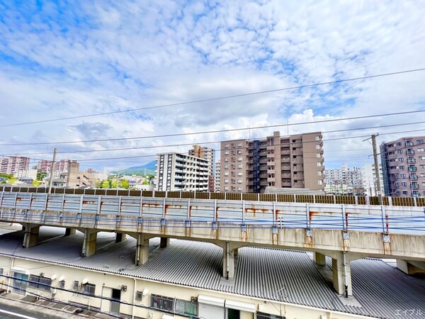 室内からの展望