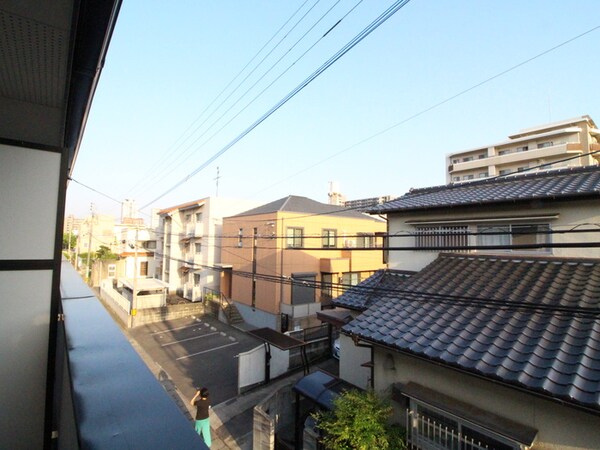 室内からの展望