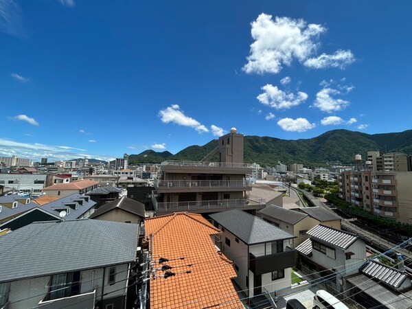 室内からの展望