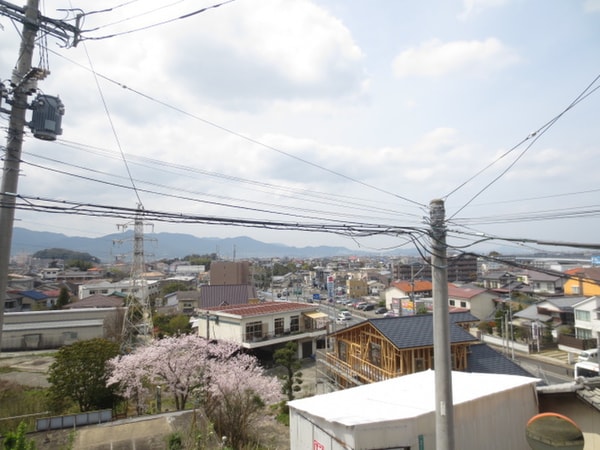 室内からの展望
