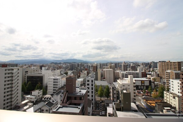 室内からの展望