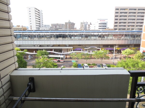 室内からの展望