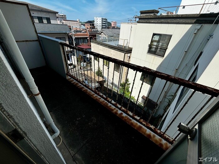 宮市アパートのベランダ・バルコニー