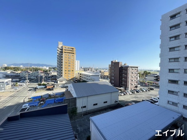 室内からの展望