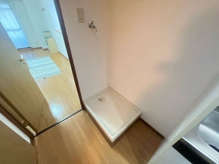 ＫＭマンション産医大前の洗濯機置場