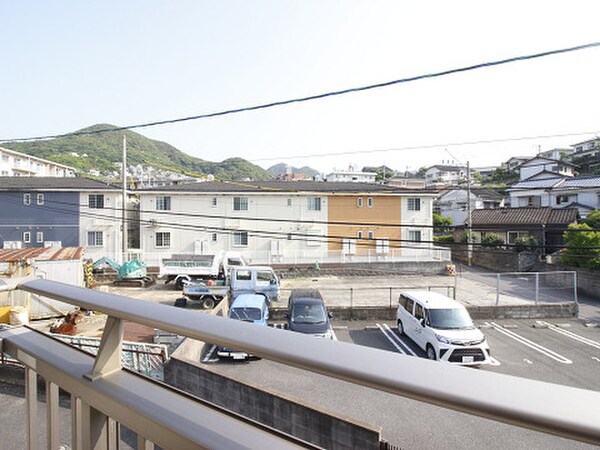 室内からの展望