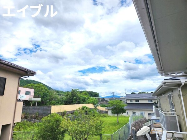 室内からの展望