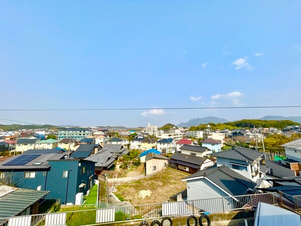 室内からの展望