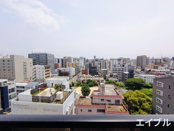 室内からの展望