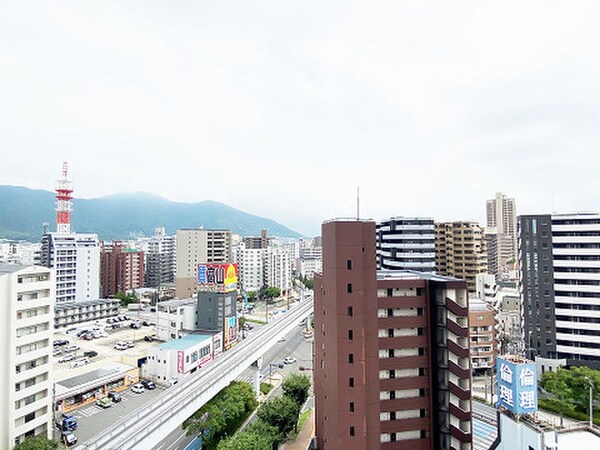 室内からの展望