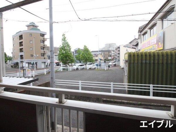 室内からの展望