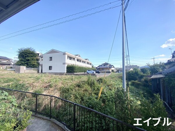 室内からの展望