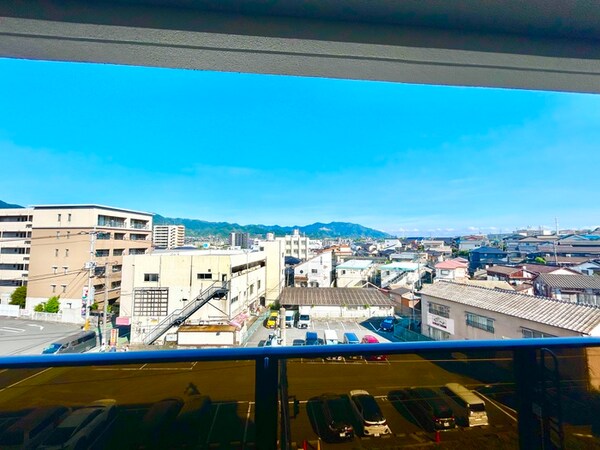 室内からの展望