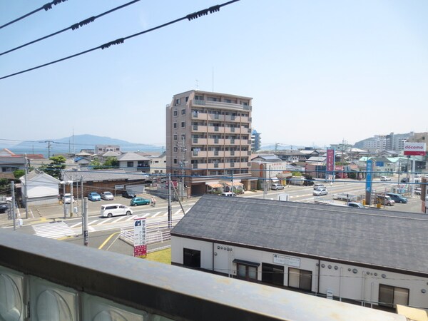 室内からの展望