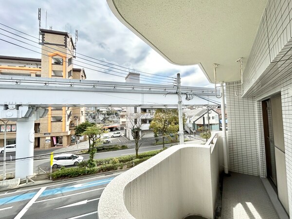室内からの展望