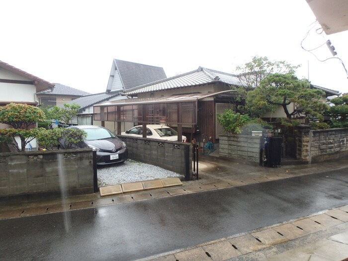 青風荘の室内からの展望