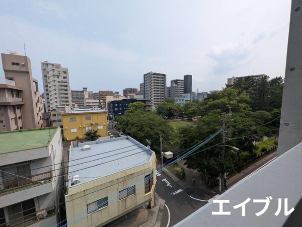 室内からの展望