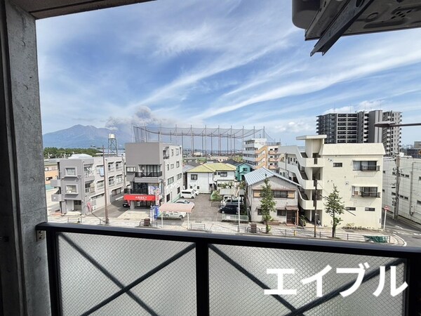 室内からの展望