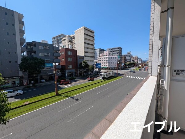 室内からの展望