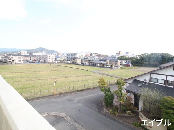室内からの展望