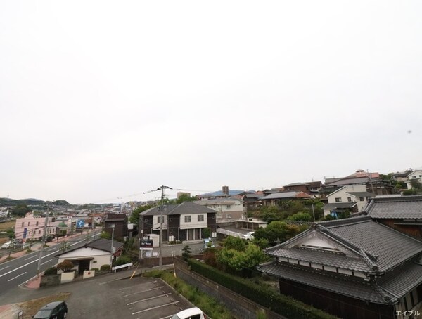 室内からの展望