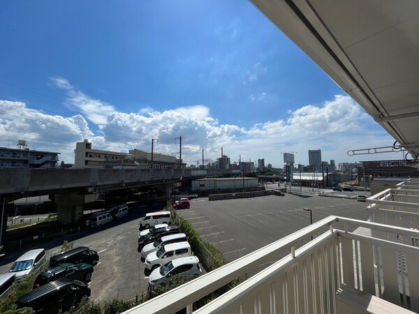 室内からの展望