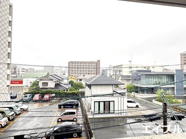 室内からの展望