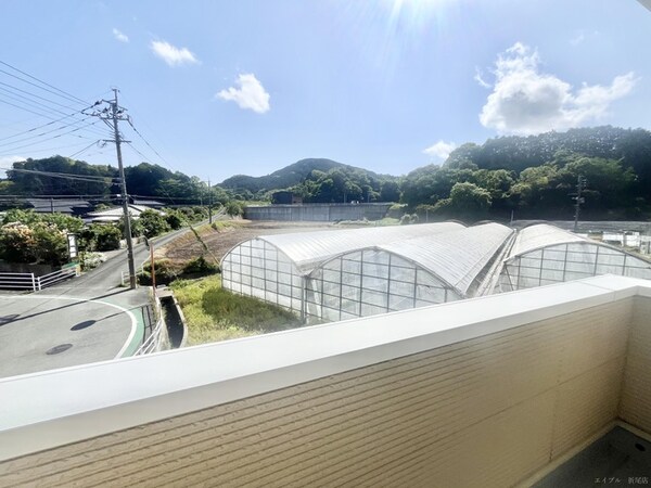 室内からの展望