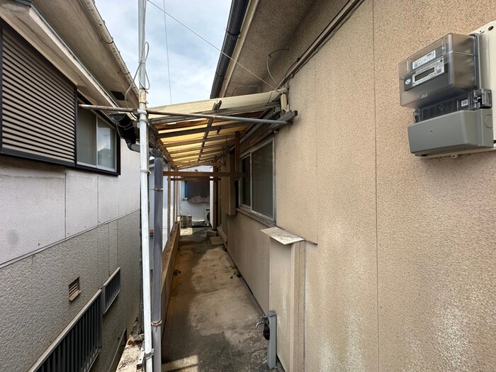 田上台一丁目平屋住宅の物件外観写真