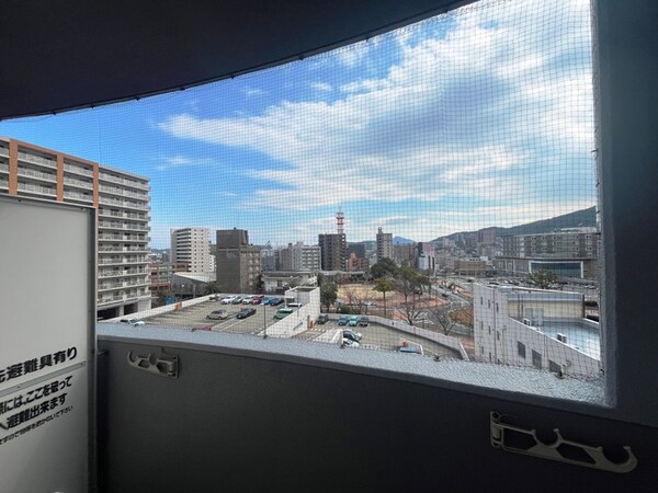 室内からの展望